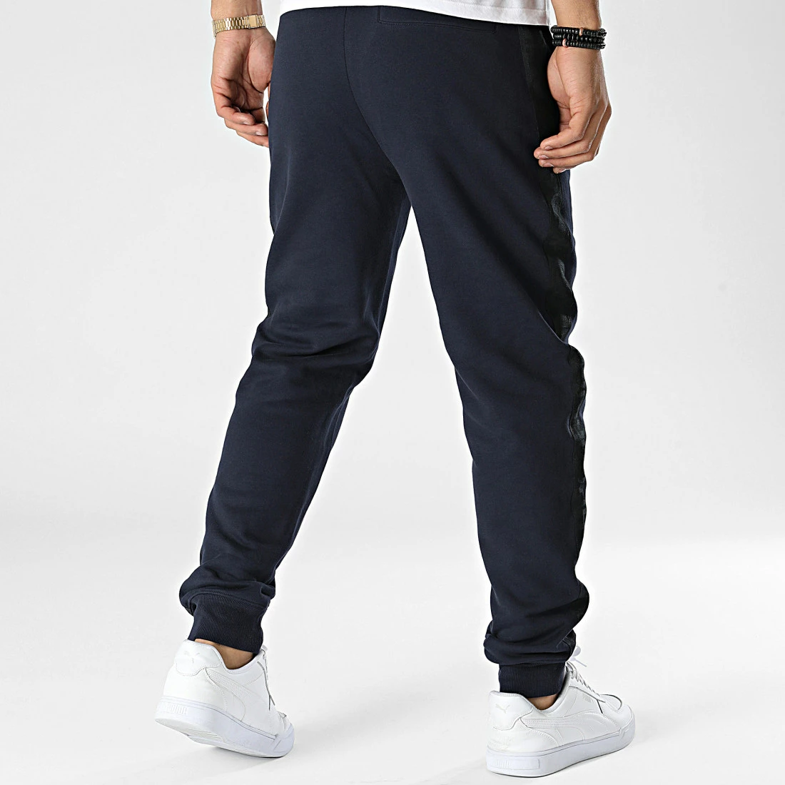 Top 10 ❤️ Pantalon Jogging A Bandes 50475338 Bleu Marine de HUGO 🎉 6 Top 10 ❤️ Pantalon Jogging A Bandes 50475338 Bleu Marine de HUGO 🎉 – Image 4