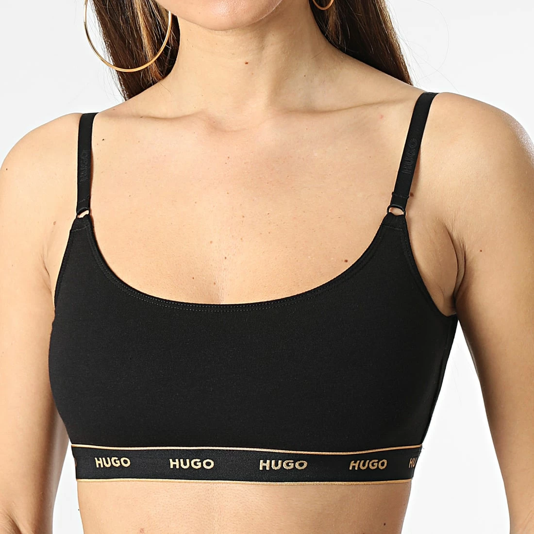 Meilleur prix ✨ Lot De 2 Brassières Femme 50486034 Noir de HUGO ⭐ 5 Meilleur prix ✨ Lot De 2 Brassières Femme 50486034 Noir de HUGO ⭐ – Image 3
