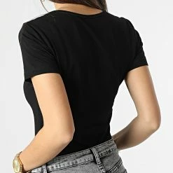 Meilleur prix 🌟 Lot De 2 Tee 👕 Shirt Femme 50469660 Noir Rouge de HUGO 🧨 -Promos HUGO Boutique hugo 346194 50469660 642 20221114T121938 05