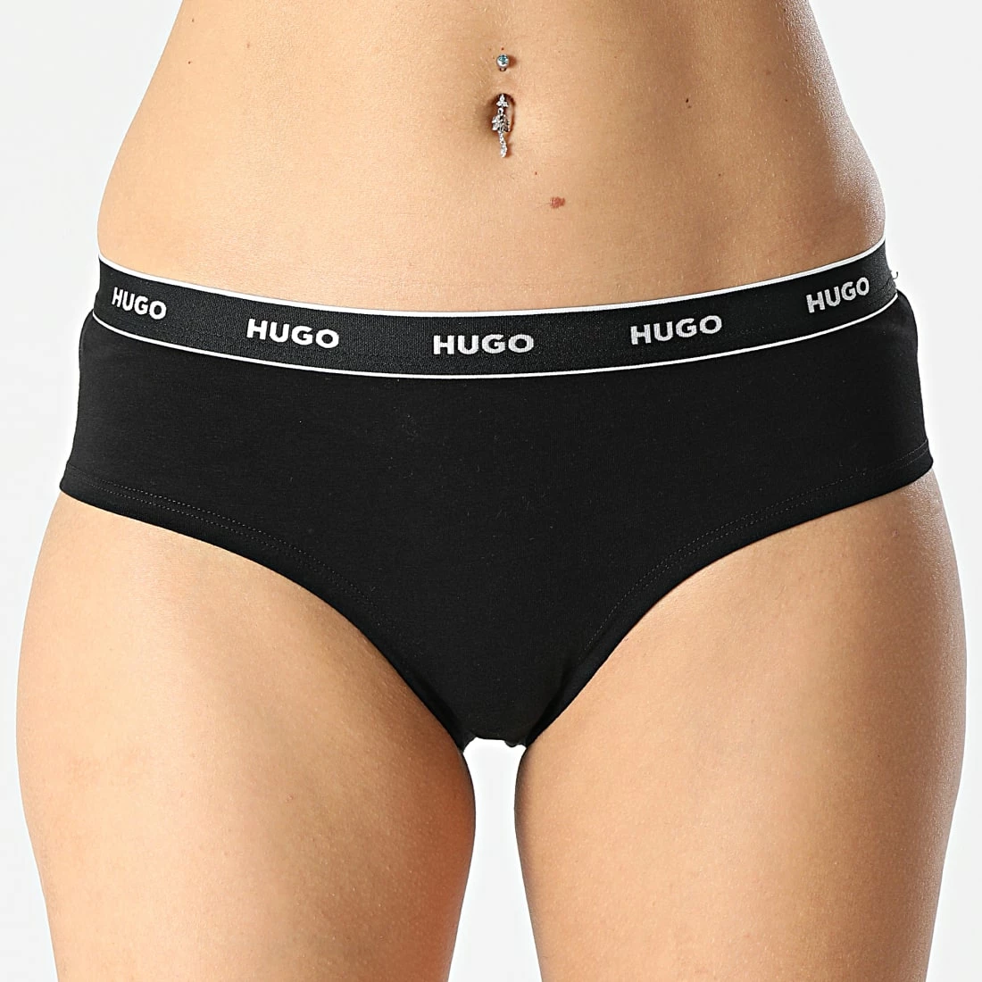 Top 10 ❤️ Lot De 3 Culottes Femme 50469658 Bleu Marine Noir de HUGO ❤️ 4 Top 10 ❤️ Lot De 3 Culottes Femme 50469658 Bleu Marine Noir de HUGO ❤️ – Image 2