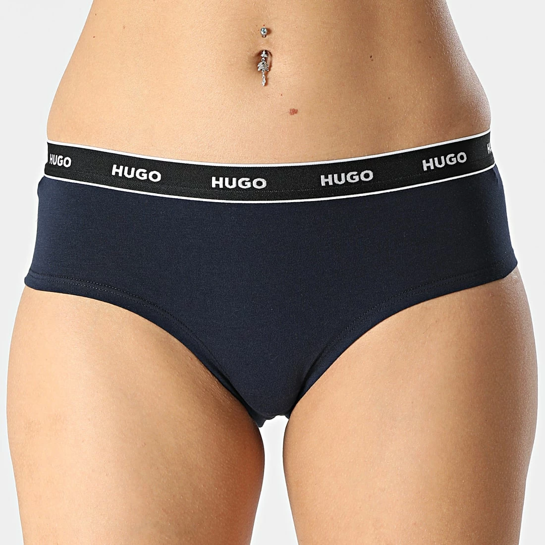 Top 10 ❤️ Lot De 3 Culottes Femme 50469658 Bleu Marine Noir de HUGO ❤️ 5 Top 10 ❤️ Lot De 3 Culottes Femme 50469658 Bleu Marine Noir de HUGO ❤️ – Image 3