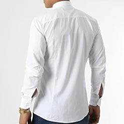 Budget 🛒 Chemise Manches Longues Elisha 02 50479219 Blanc de HUGO 🛒 -Promos HUGO Boutique hugo 346832 50479219 199 20221108T160248 04