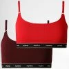 Promo 👍 Lot De 2 Brassières Femme 50480158 Bordeaux de HUGO 👏 -Promos HUGO Boutique hugo 346858 50480158 643 20221125T153039 01