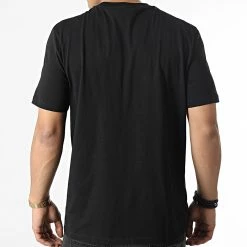 Remise 💯 Tee 👚 Shirt Dyton 50482884 Noir de HUGO 🤩 -Promos HUGO Boutique hugo 346967 50482884 001 20221108T154719 04