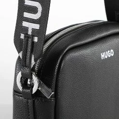 Budget ✔️ Sacoche 50490172 Noir de HUGO 🎁 -Promos HUGO Boutique hugo 347070 50490172 002 20221117T122204 03