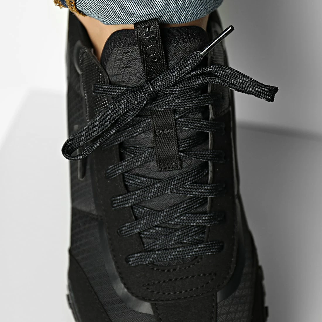 Budget ⌛ Baskets Casey Runner 50487649 Black de HUGO 🌟 5 Budget ⌛ Baskets Casey Runner 50487649 Black de HUGO 🌟 – Image 3