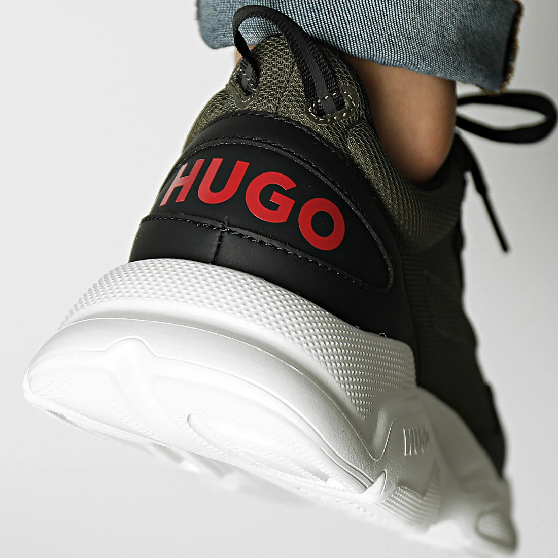 Offres 😉 Baskets Leon Runner 50487412 Dark Green de HUGO 😉 6 Offres 😉 Baskets Leon Runner 50487412 Dark Green de HUGO 😉 – Image 4