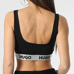 Grosses soldes 🔔 Brassière Femme 50480172 Noir de HUGO 🌟 -Promos HUGO Boutique hugo 347459 50480172 002 20221118T160419 04