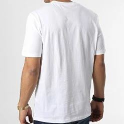 Offres ❤️ Tee 👕 Shirt Dalpaca 50484217 Blanc de HUGO 🌟 -Promos HUGO Boutique hugo 347520 50484217 100 20221114T140455 04