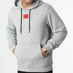 Meilleur prix 🧨 Sweat Capuche Daratschi 214 50458700 Gris Chiné de HUGO 🔥 8 Meilleur prix 🧨 Sweat Capuche Daratschi 214 50458700 Gris Chiné de HUGO 🔥 -Promos HUGO Boutique hugo 347531 50458700 029 20221114T122720 03