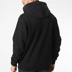 Meilleure vente ✨ Sweat Capuche A Bandes Dlementine 50475337 Noir de HUGO 💯 -Promos HUGO Boutique hugo 347609 50475337 001 20221117T155839 04