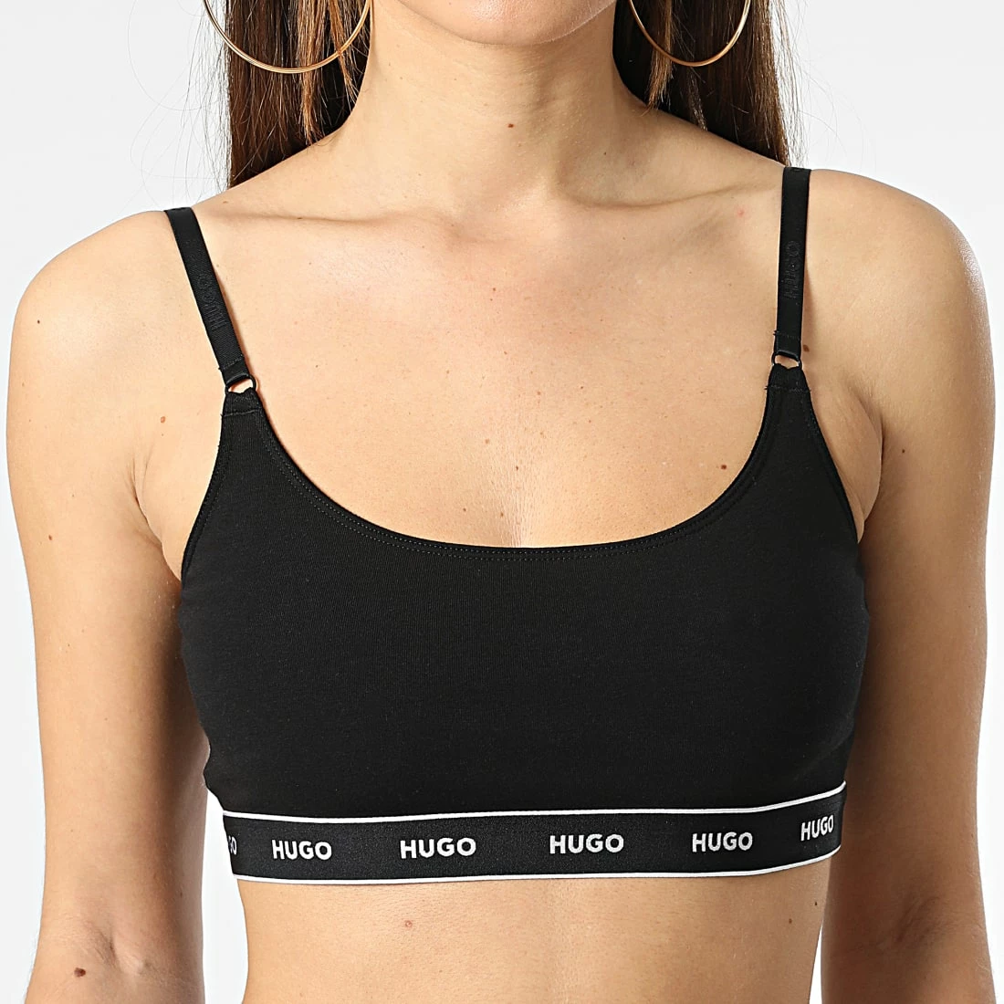 Le moins cher 🌟 Lot De 2 Brassières Femme 50480158 Noir Beige Léopard de HUGO ⭐ 4 Le moins cher 🌟 Lot De 2 Brassières Femme 50480158 Noir Beige Léopard de HUGO ⭐ – Image 2